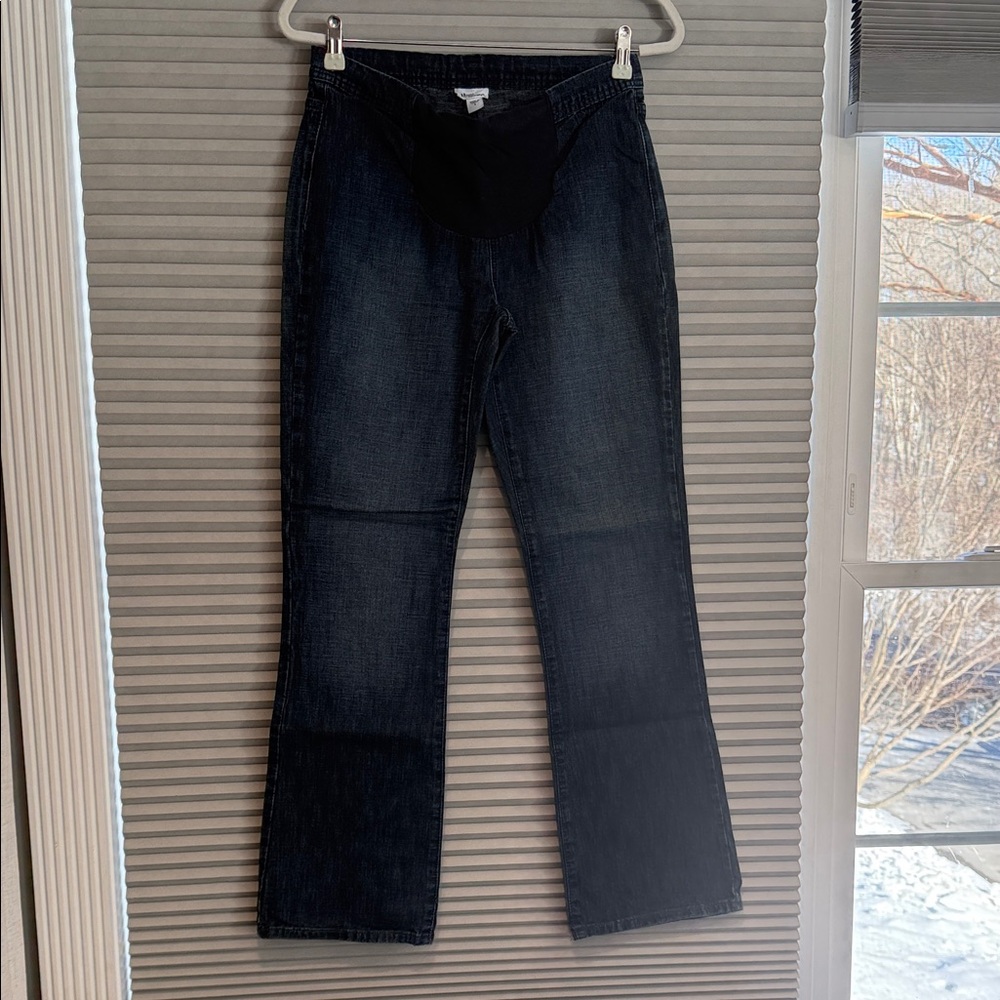 Motherhood Dark Blue Flare Jeans